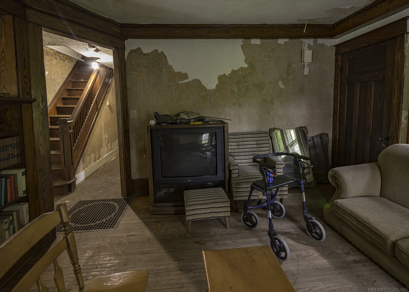 Spooky Living Room Abandoned Spooky Living Room Abandoned