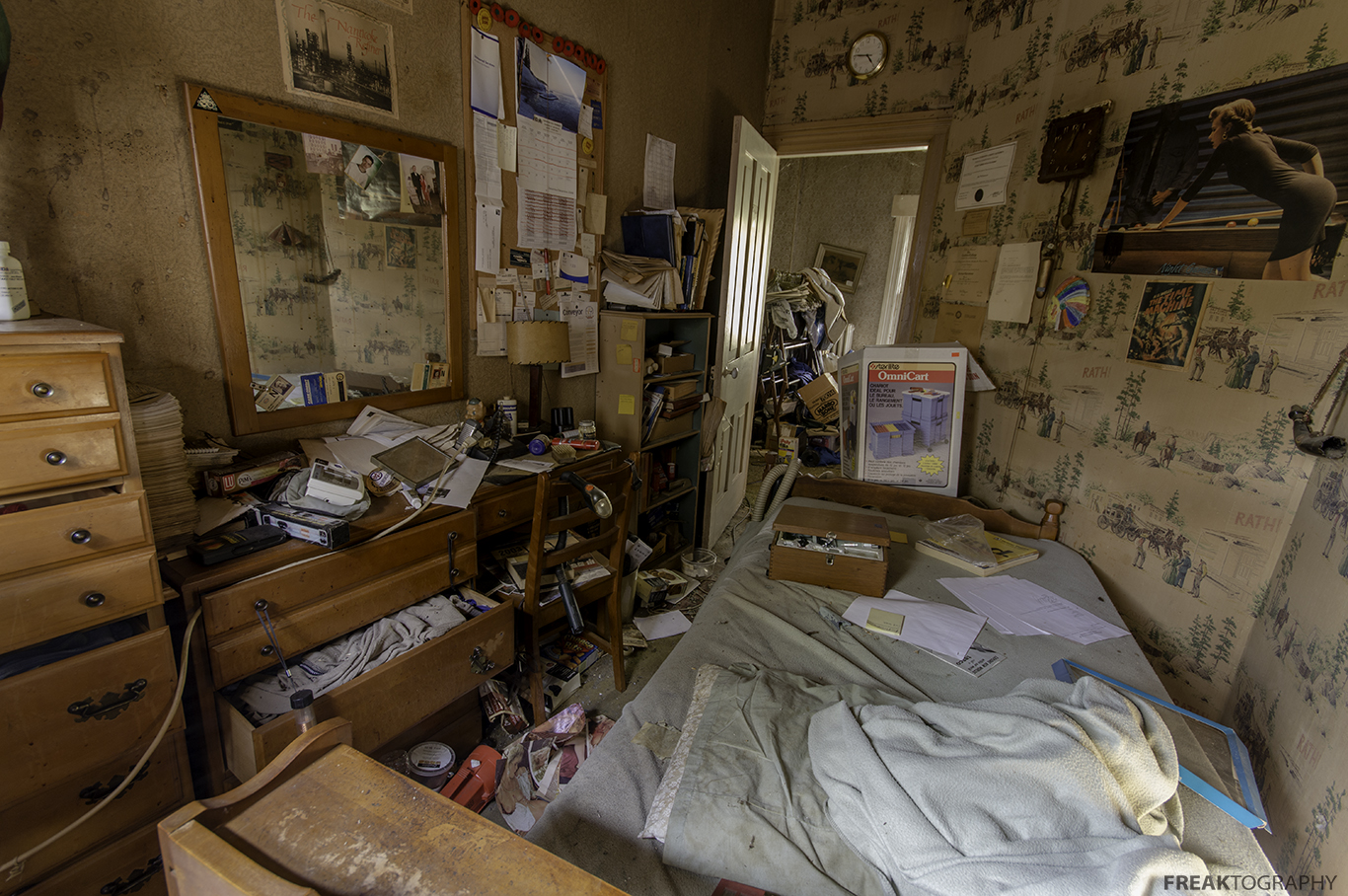 Abandon House Living Room Abandon House Living Room