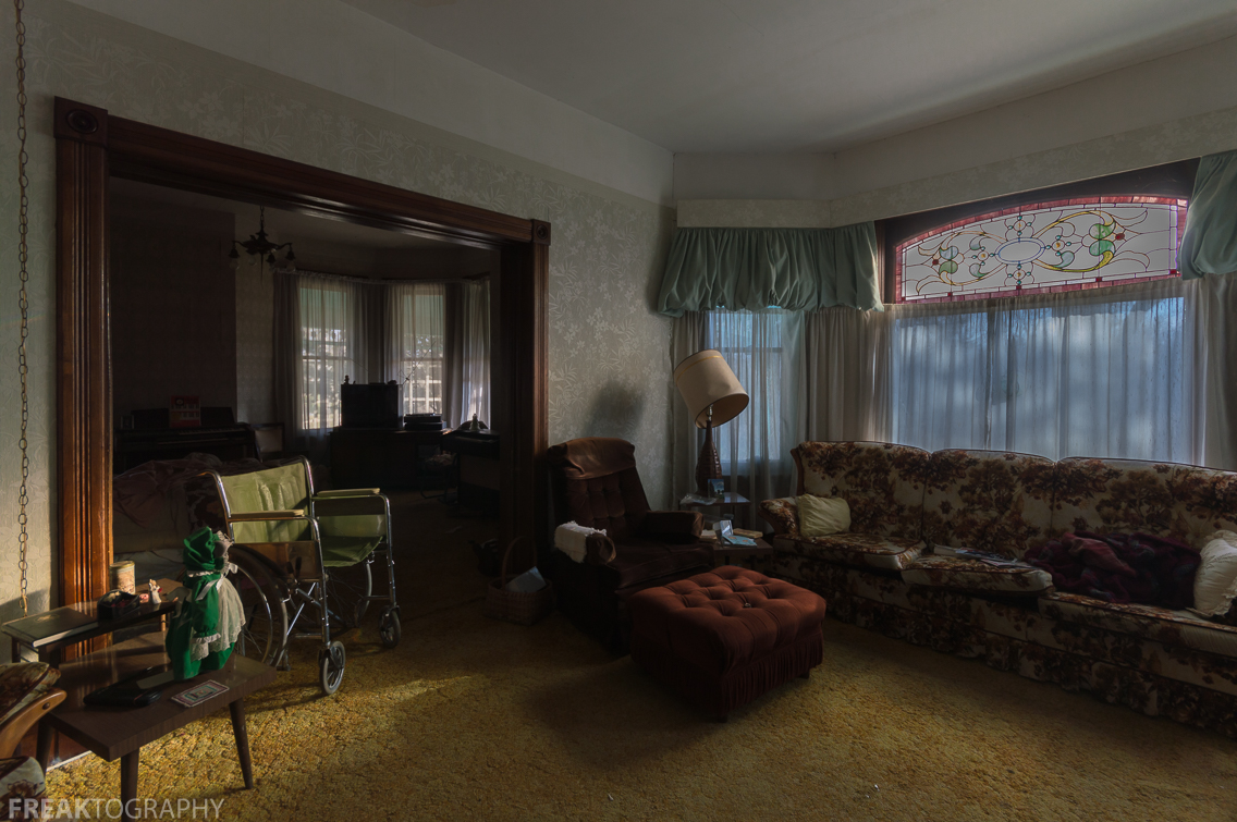 Abandoned House Living Room Abandoned House Living Room